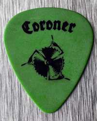 Coroner Guitar Pick 2012 Thrash медиатор Киев