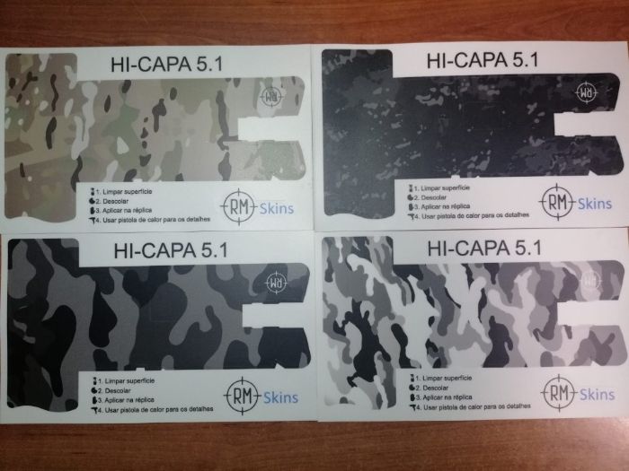 Airsoft Skins (Hi-Capa 5.1 e G17/18)