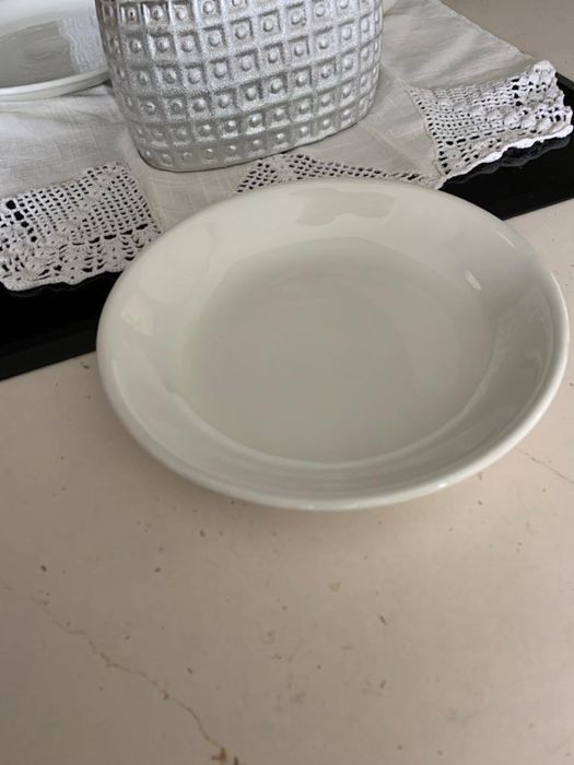 Conjunto de louça de porcelana elegante Viana Grés