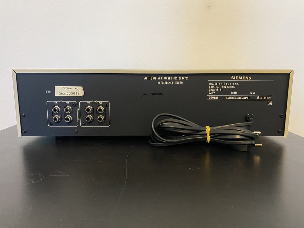 Эквалайзер Еквалайзер Siemens RQ 600
