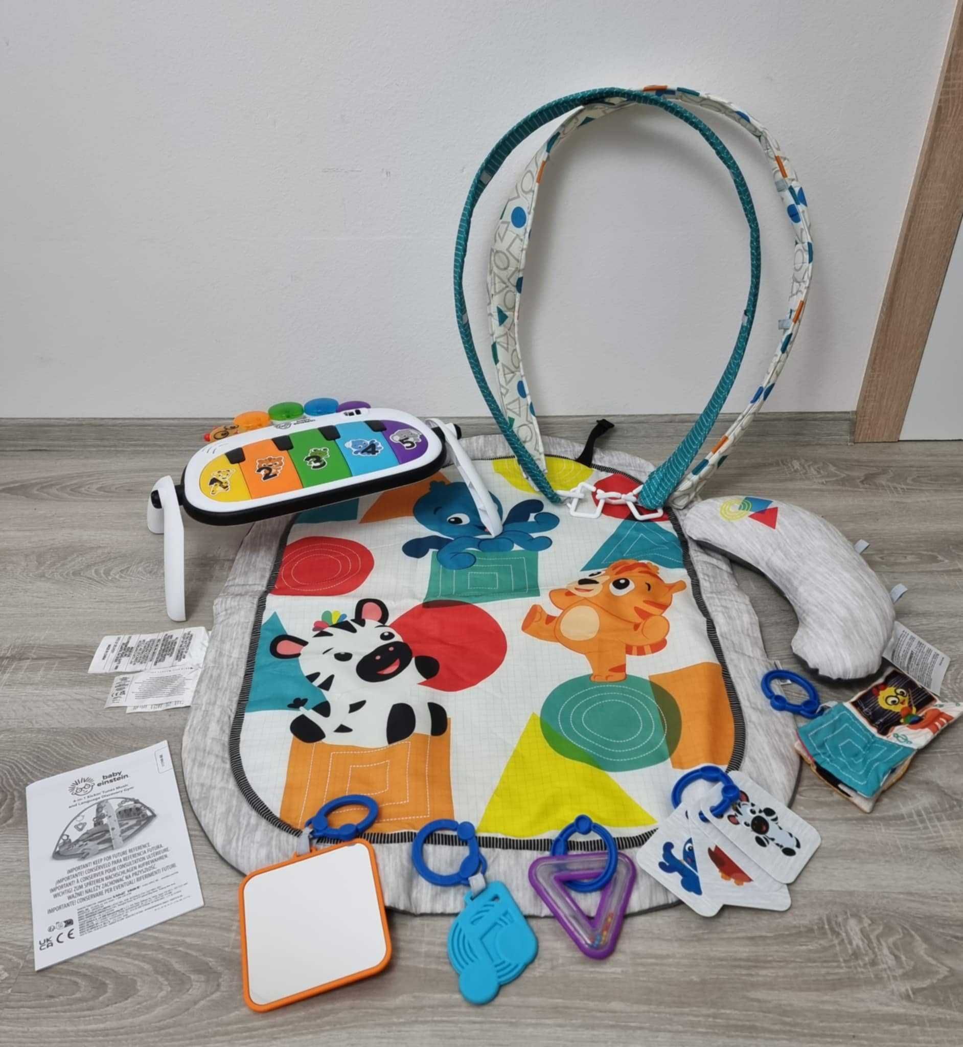 Interaktywna mata z pianinkiem Baby Einstein Muzyczny świat 4w1