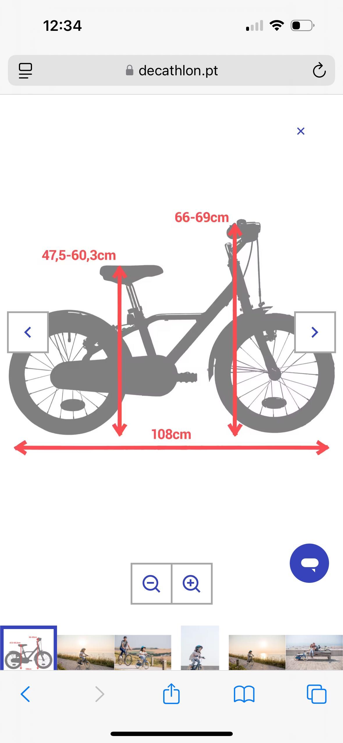 Bicicleta criança