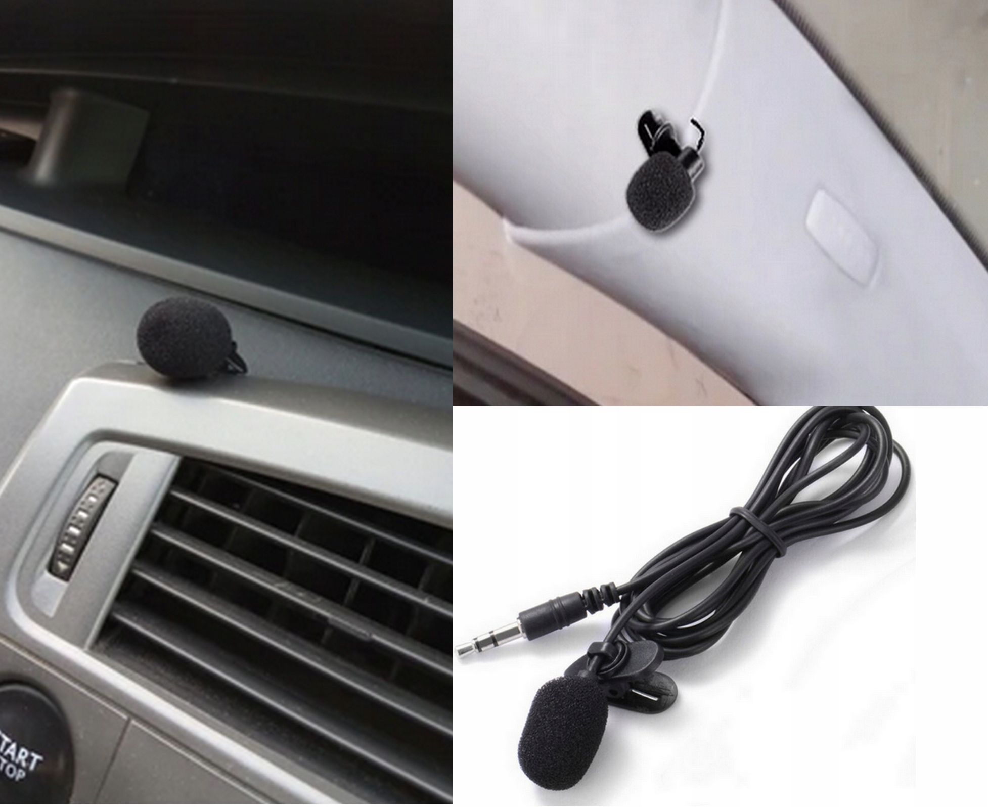 Adapter Moduł Bluetooth Aux Mikrofon 3Metry Opel