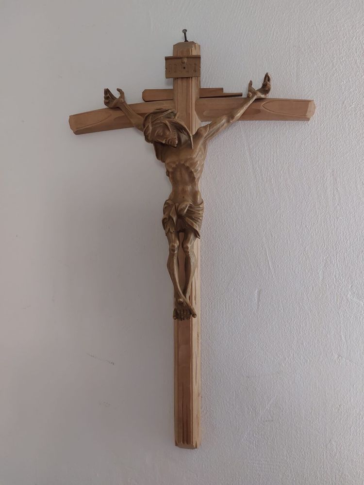 Stary drewniny krzyż