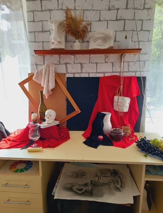 Репетитор по живописи, рисунку, композиции и анатомии