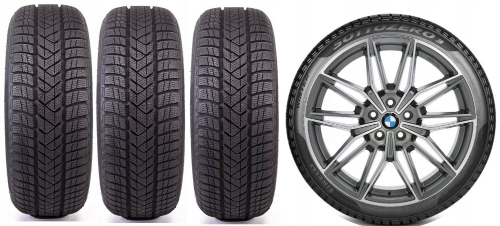 Koła Zimowe 19" 5X112 Bmw 5 G60 G61 Homologacja * - Bmw Pirelli Zima