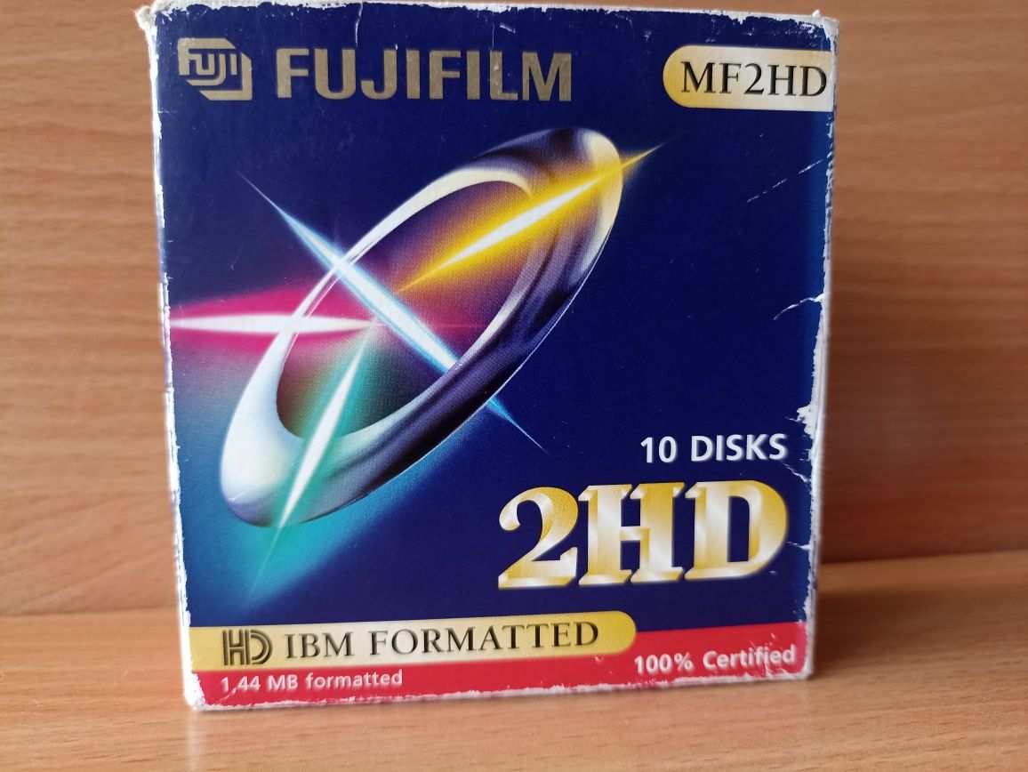 Disquetes 2HD 1,44 MB seladas