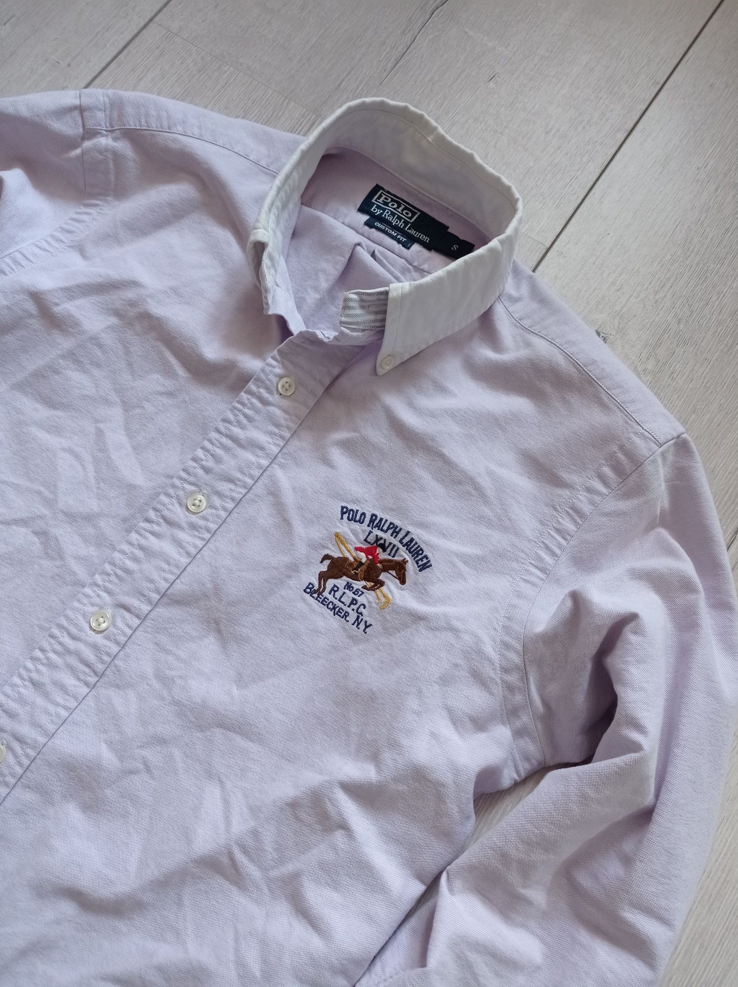 Koszula Polo Ralph Lauren custom fit rozmiar S super stan stadium