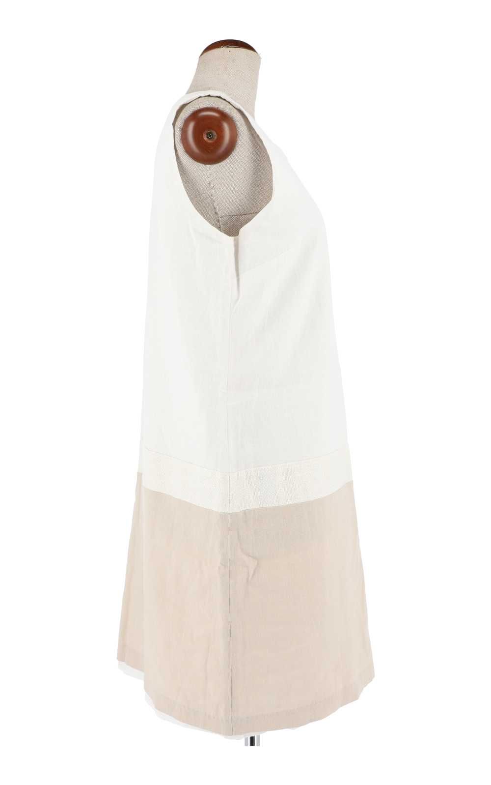 Biała sukienka marki Phildar, rozmiar 46