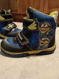 Śniegowce buty zimowe Minionki 30