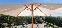 Guardasol de veranda com base