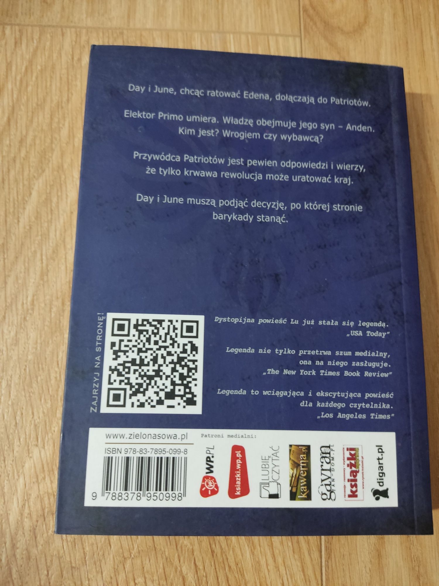 Pakiet dwóch książek Marie Lu jak Nowe