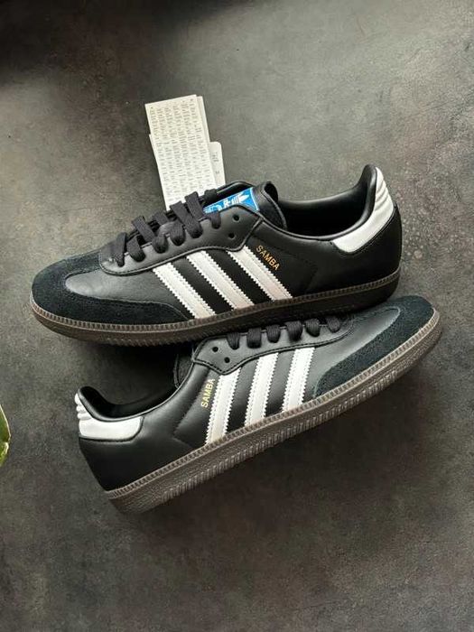 "Trampki" adidas_Samba_OG_Black_White_Gum_R.37