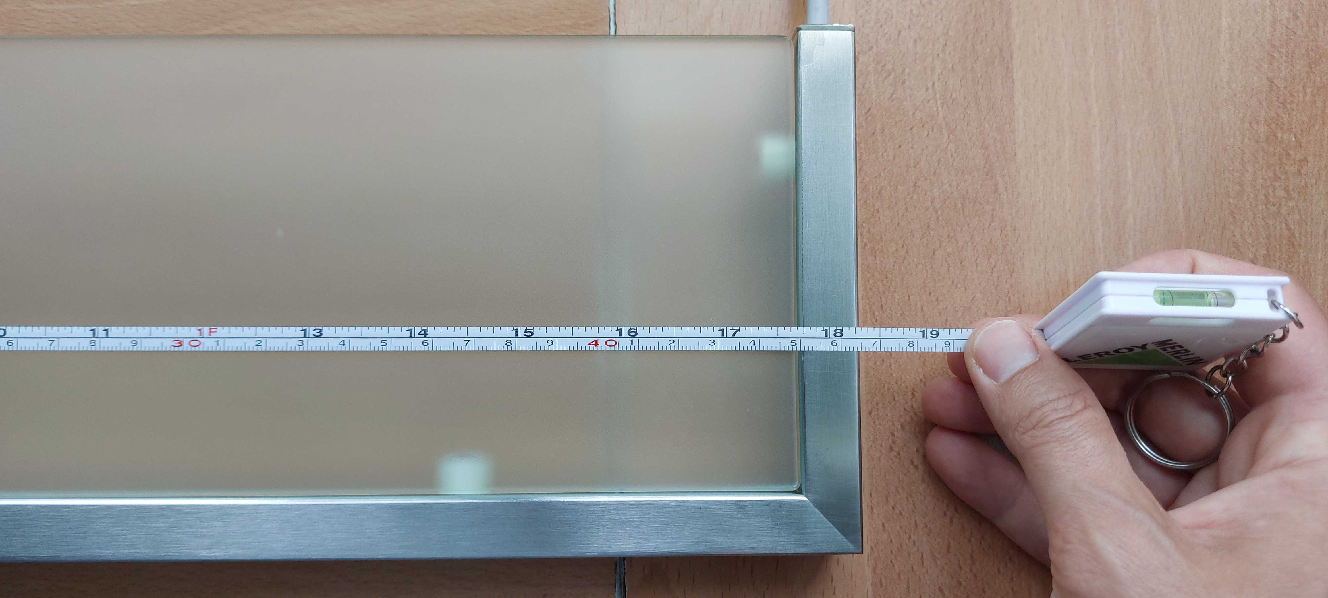 Półka łazienkowa Zack Linea matowa 46 cm