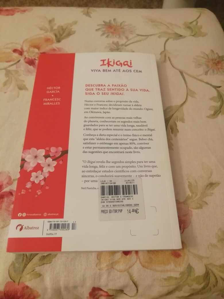 "Ikigai - A receita japonesa da felicidade e da longevidade"