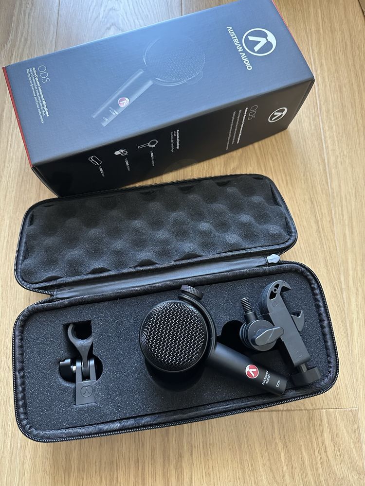 Austrian Audio OD5 + uchwyt do perkusji