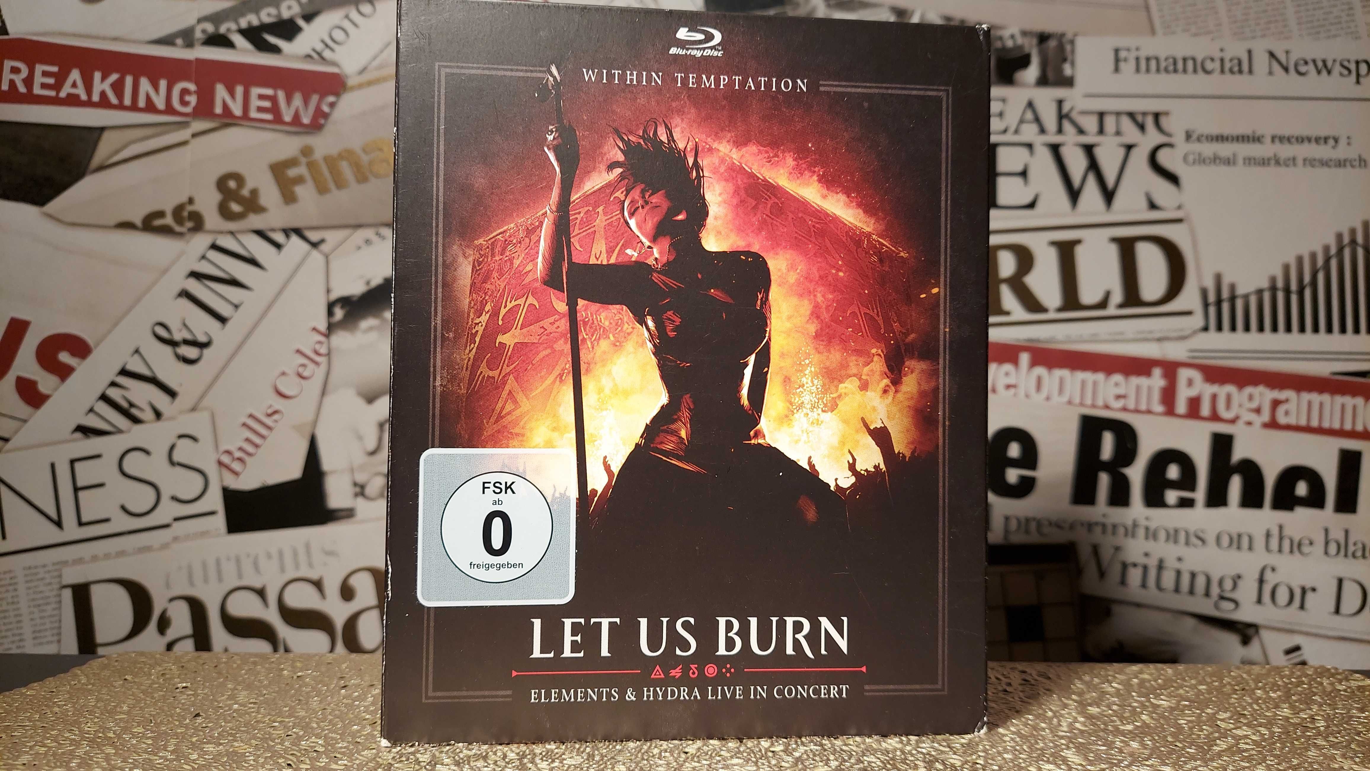 Within Temptation - Let Us Burn Live Koncert Blu-ray + 2 CD