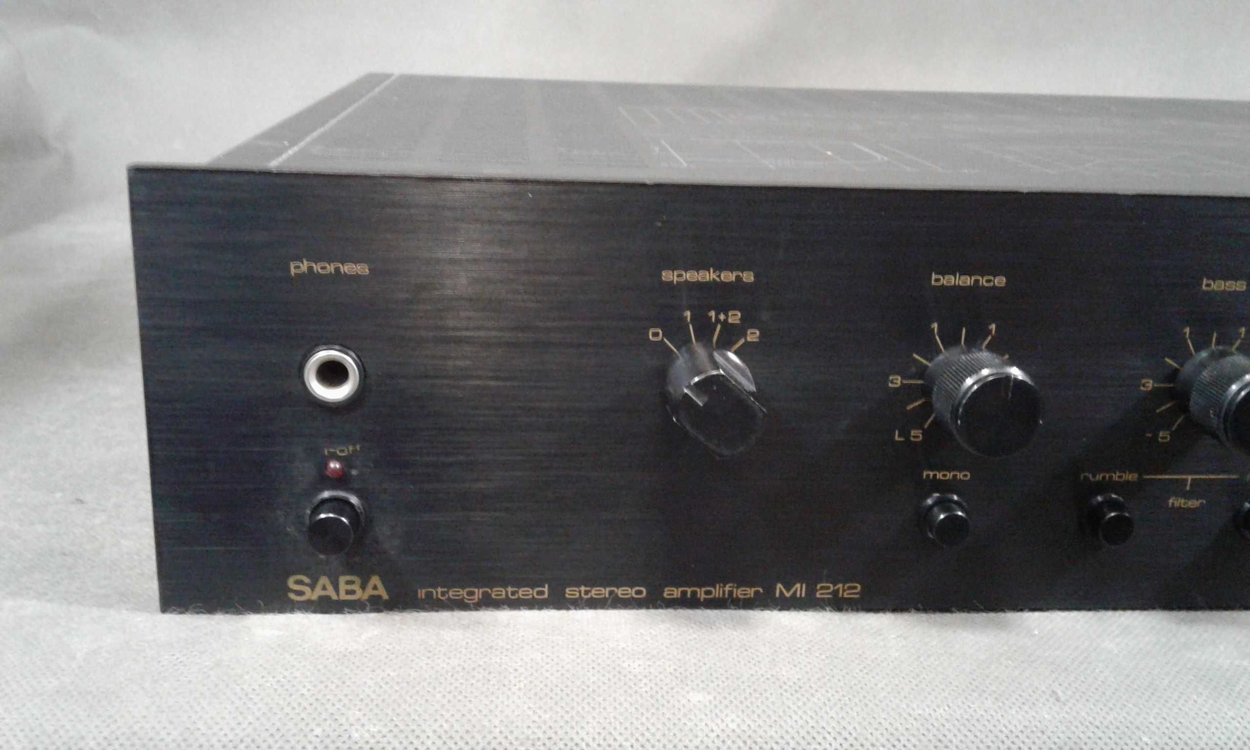 SABA MI 212,wzmacniacz stereo
