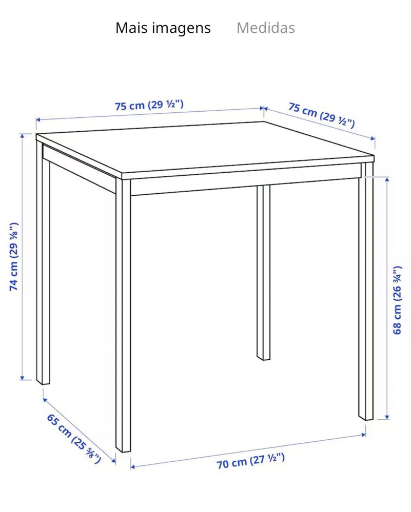 Mesa Melltorp Ikea