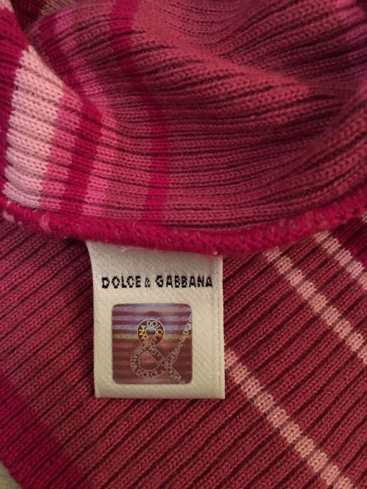 Ассиметричный трикотажный свитер-гольф Dolce&Gabbana Оригинал