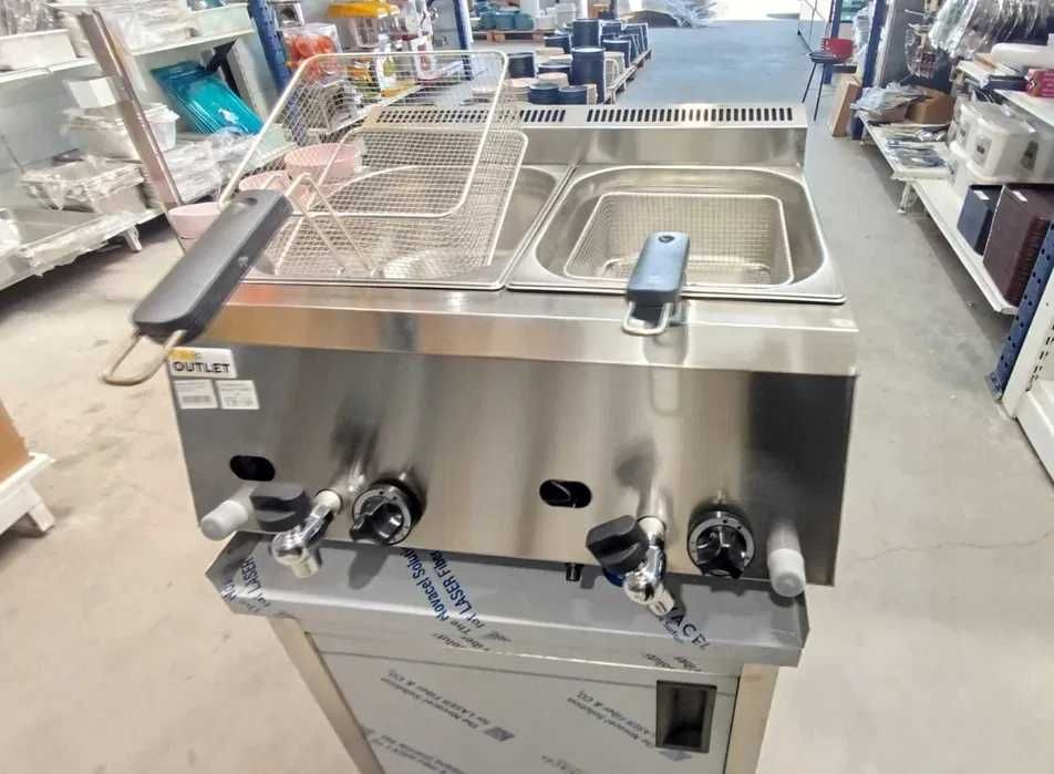 Fritadeira a Gás 8+8litros - NOVA