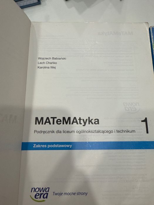 Matematyka 1 i 2