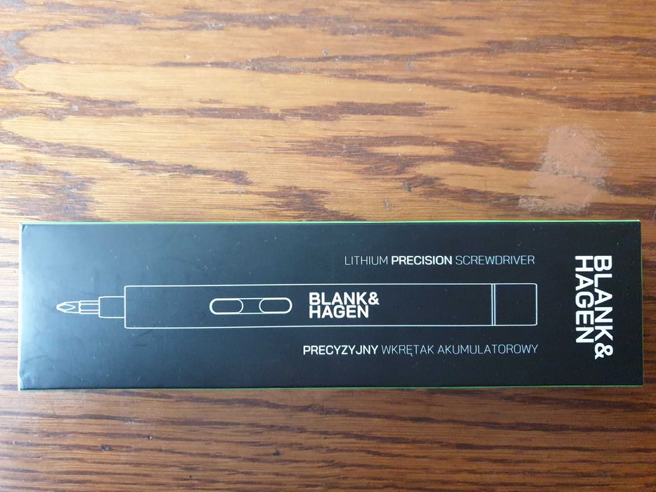 Nowy elektroniczny wkrętak.