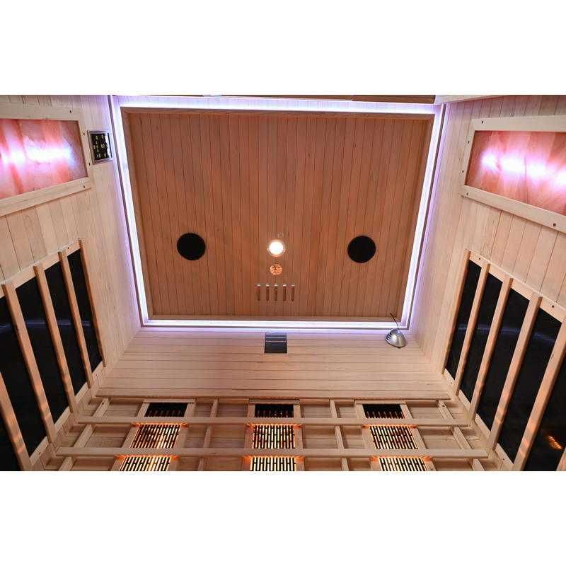 Sauna domowa sucha Infrared + panele solne GN-EA2R 120x105x200cm