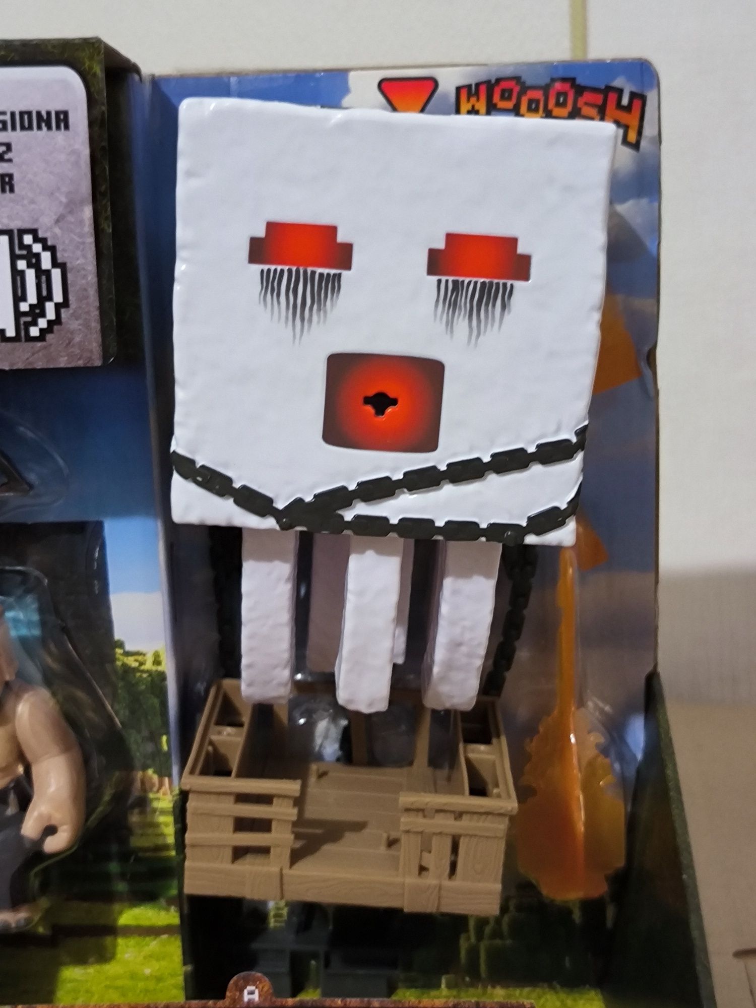 Minecraft Ghast Ігровий набір Майнкрафт повітряна куля з Гаста  Піглін