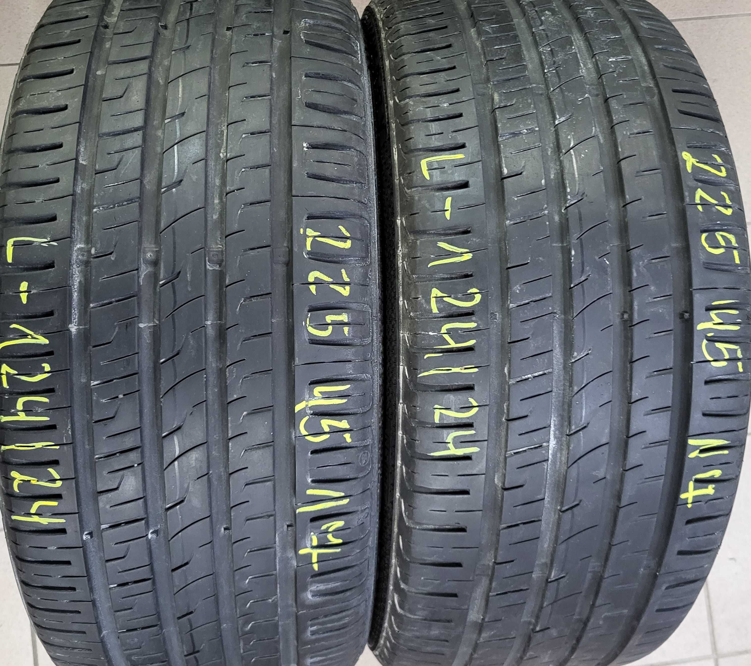 225/45r17 91Y (L124/24)007 2szt 6mm Bravuris 3 BARUM LETNIE
