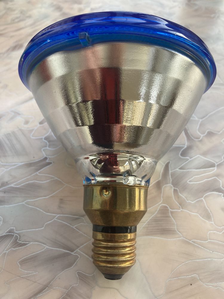 Лампа PHILIPS PAR38, 80WT, 230V, Coloured, всепогодная.