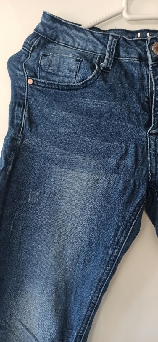 Spodnie jeans L&D, dżinsowe damskie rozmiar 36