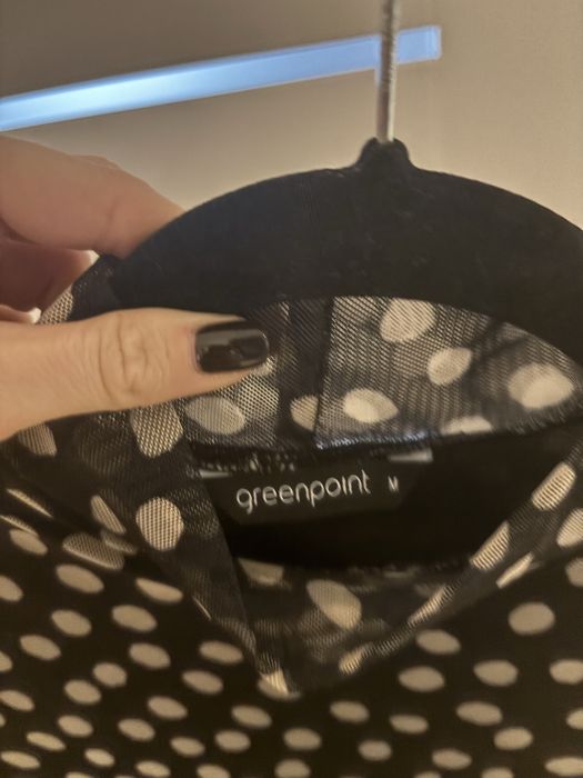 Greenpoint sukienka w kropki grochy tiulowa