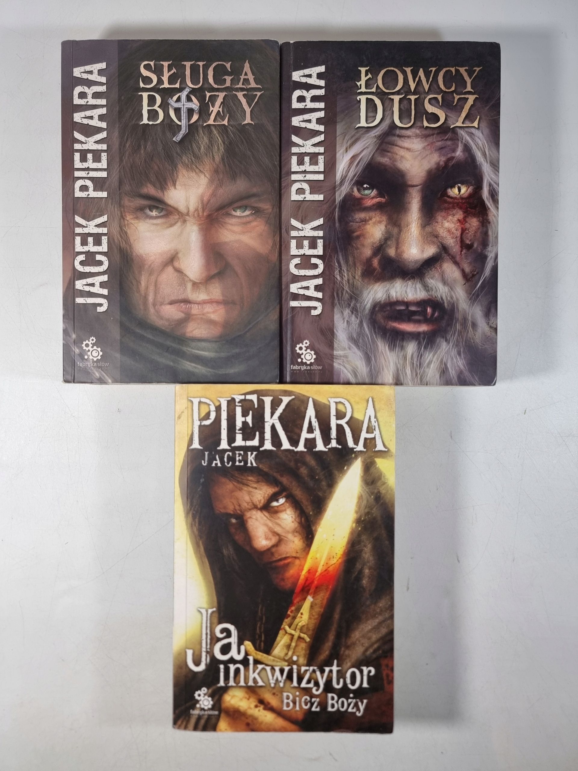 Cykl Inkwizytorski / zestaw 3 książek / Jacek Piekara