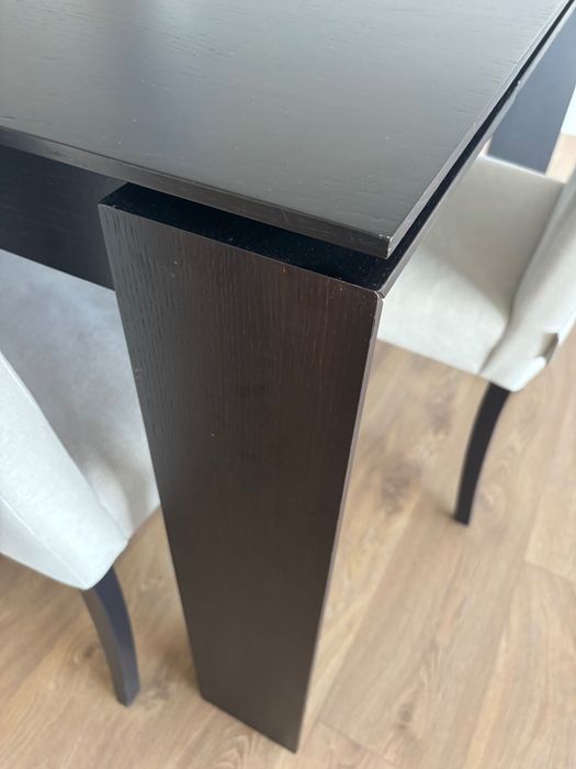 Mesa de jantar quadrada 1,40 m