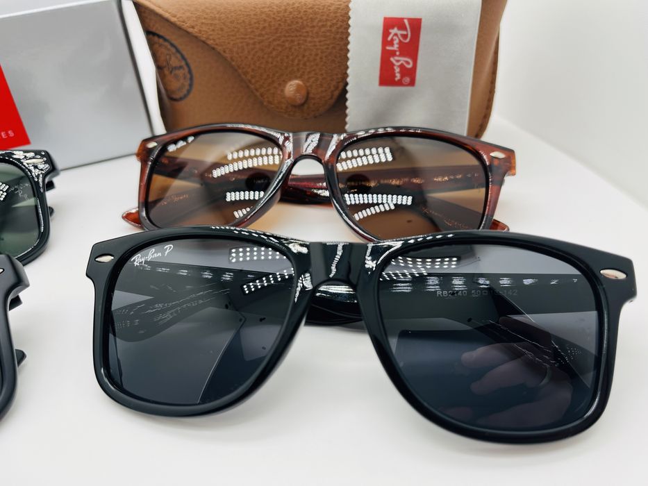 Солнцезащитные очки с поляризацией Ray Ban Wayfarer 2140P (mix)
