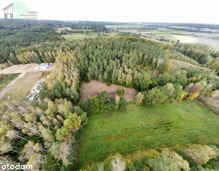Duża działka siedliskowa 4600 m2 Strzebielino Wyb.
