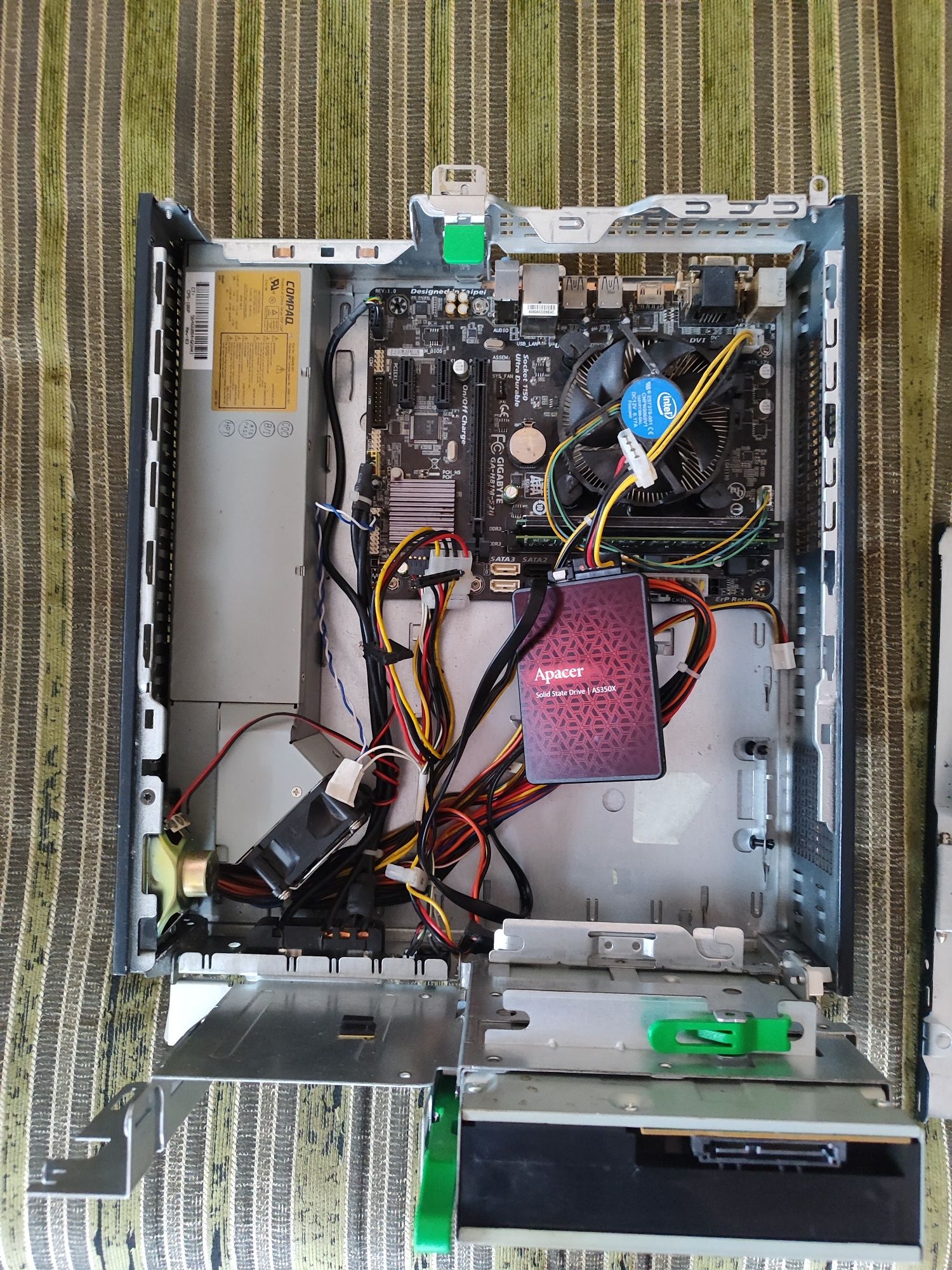Системний блок тихий якісний, intel-g3258/h81m/10gb/dvdrw