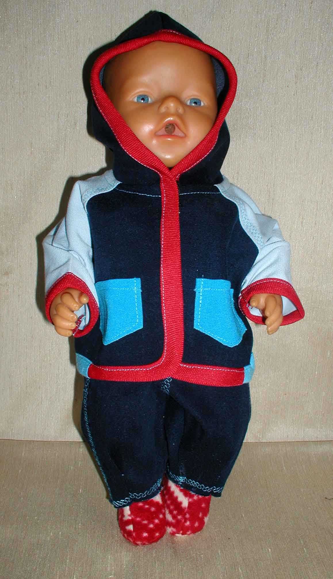 ubranka dla lalki niemowlaka dł. 43 cm zestaw 14 elementów baby born