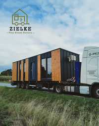 Dom Mobilny Modułowy Pawilon Tinyhouse Domek Drewniany Letniskow Biuro