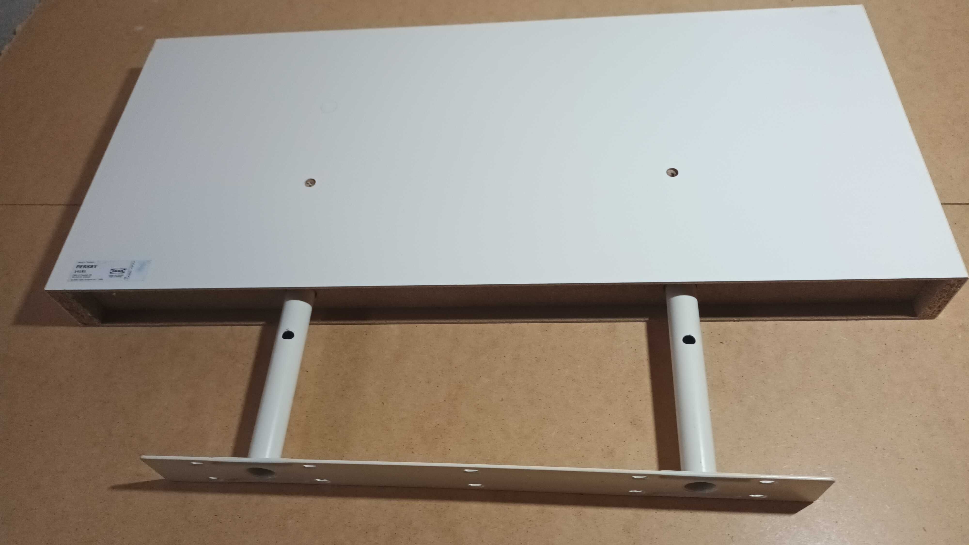 Półka samowisząca biała PERSBY IKEA