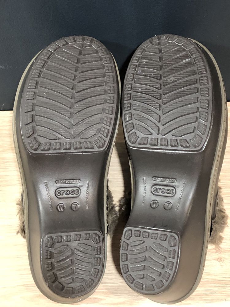 Crocs chodaki Szewnik Eva, kkapki damskie r.38,5