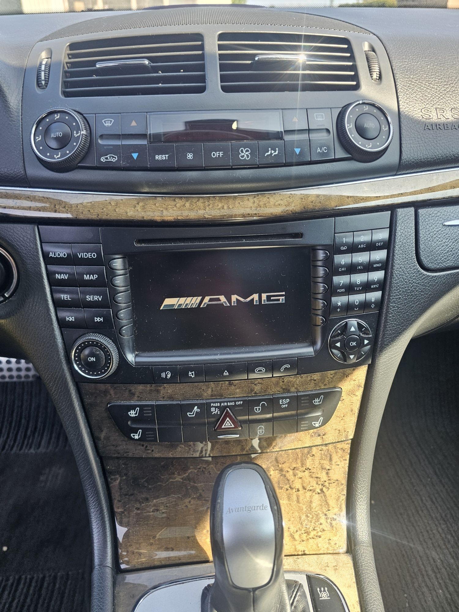 Radio navigacja Command Mercedes W211
