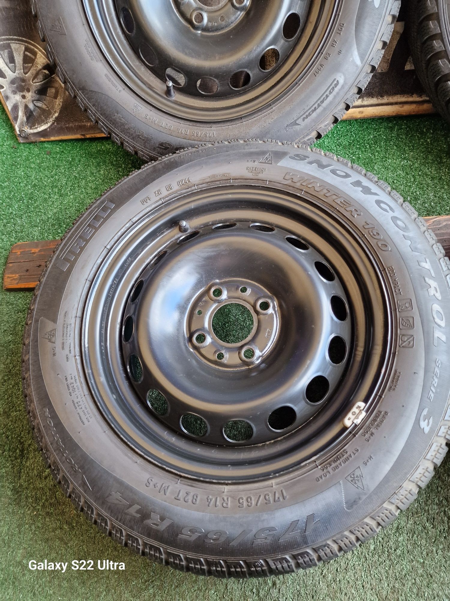Koła zimowe 14 4×98 Fiat 500 Panda Punto Bravo Brava 8.7mm