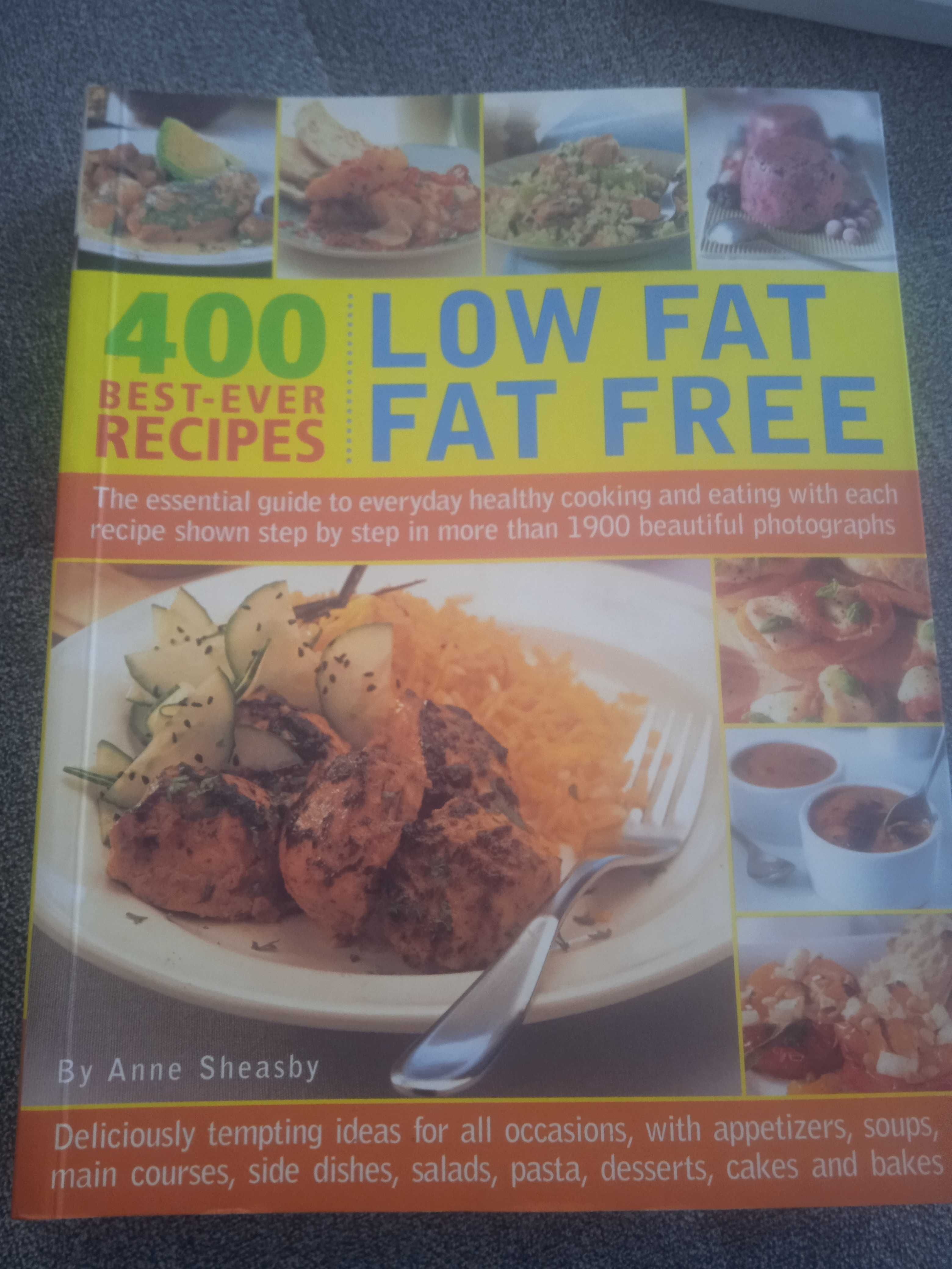 Przepisy niskotłuszczowe Fat free low fat 400 best-ever recipes