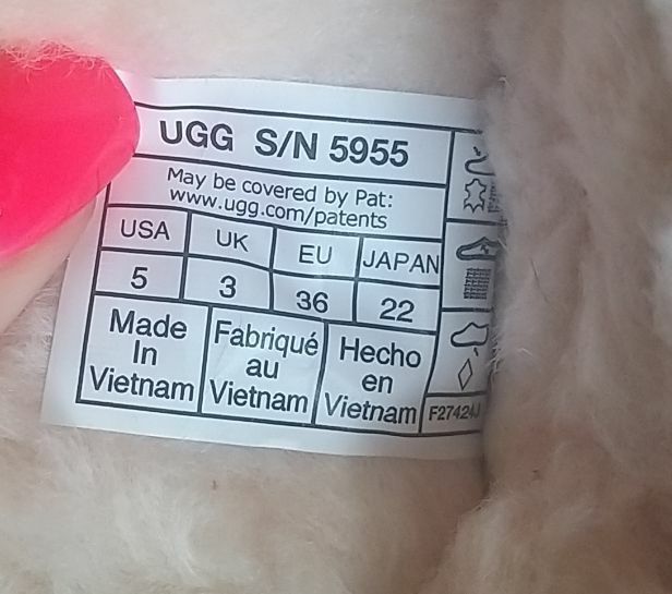 Тапочки UGG Tasman Slipper, 36р. на 22 см, 40р. на 25.5 см