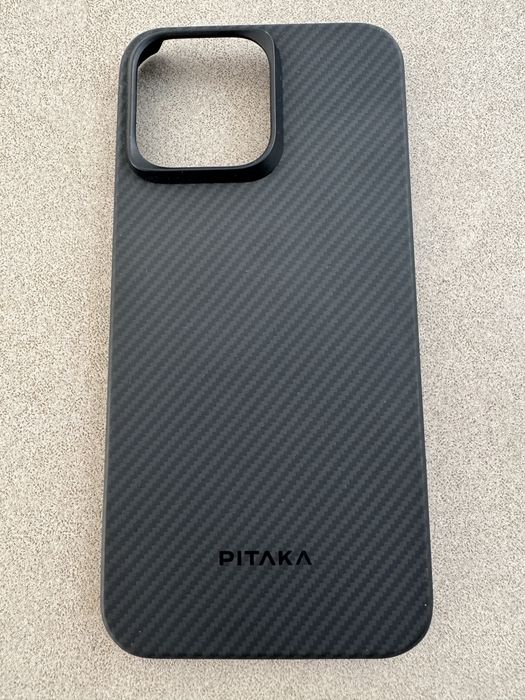 Чохол Pitaka MagEZ Case 4 600D Black/Grey iPhone 15 Pro Max