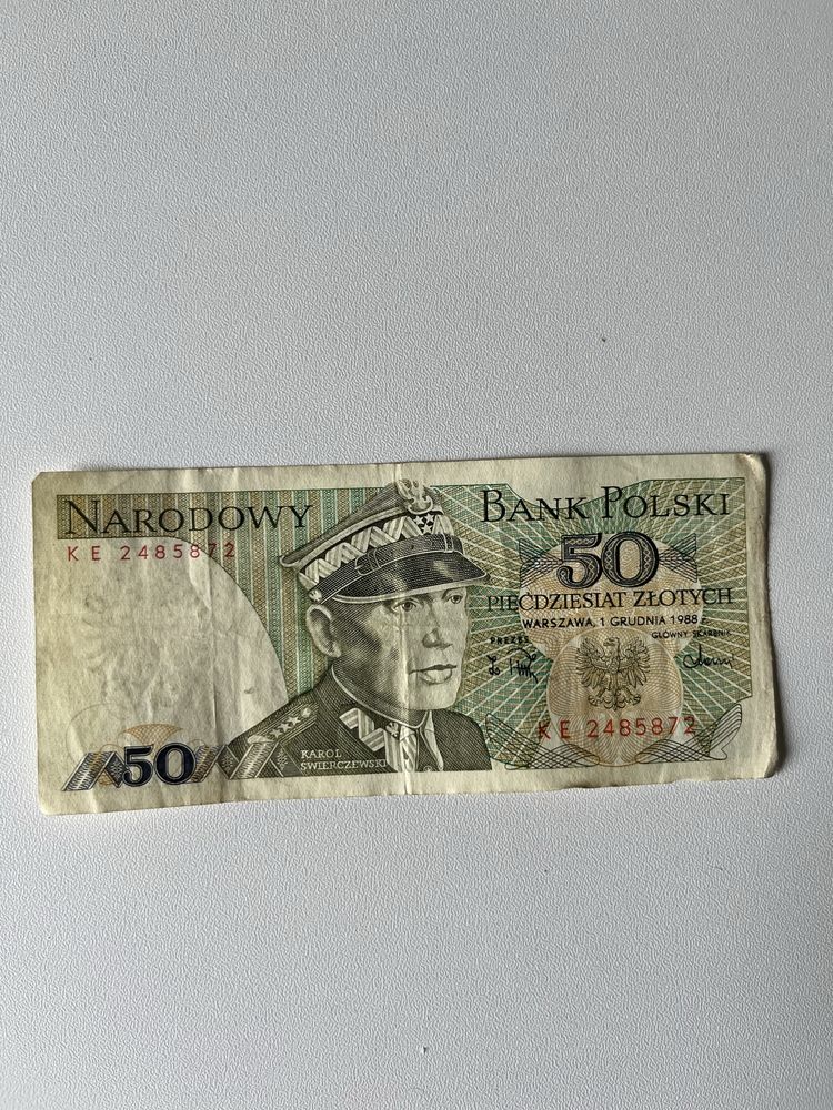 Banknoty PRL 50 zl