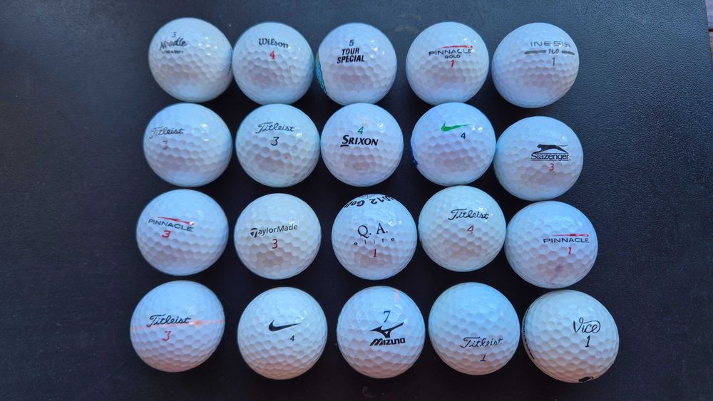 20 bolas várias marcas