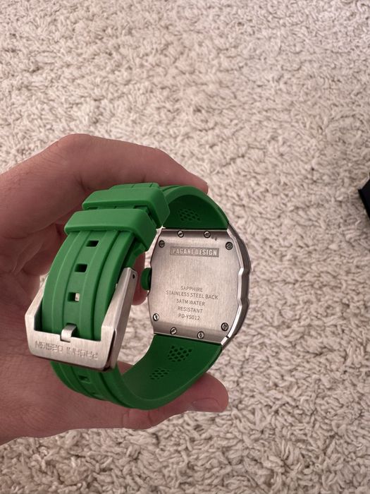 Чоловічий годинник Pagani Design PD-YS012 Silver-Green